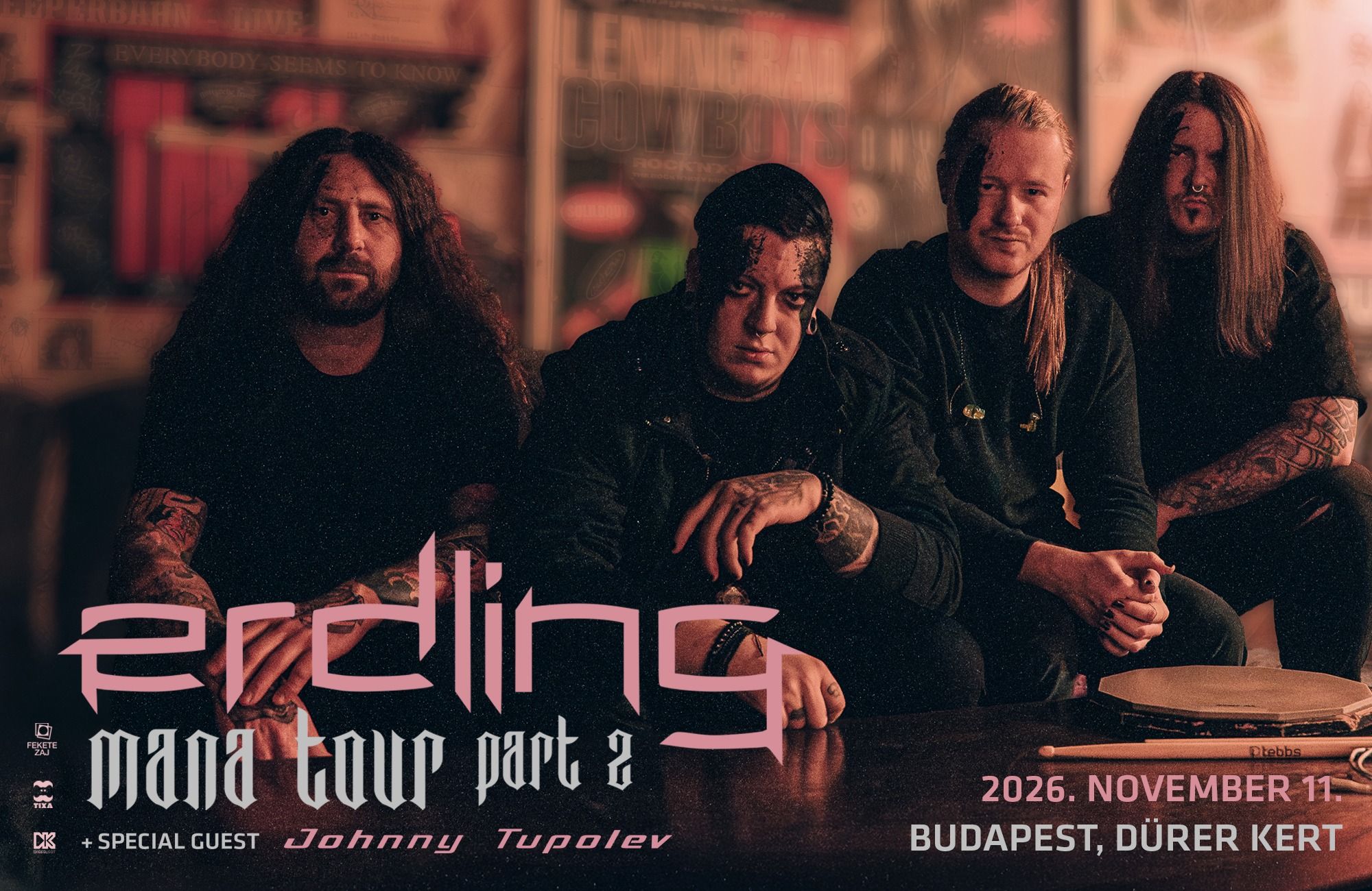 Erdling, Johnny Tupolev // Budapest, Dürer Kert