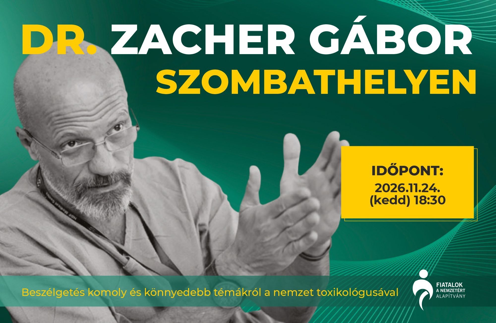 Zacher Gábor Szombathelyen