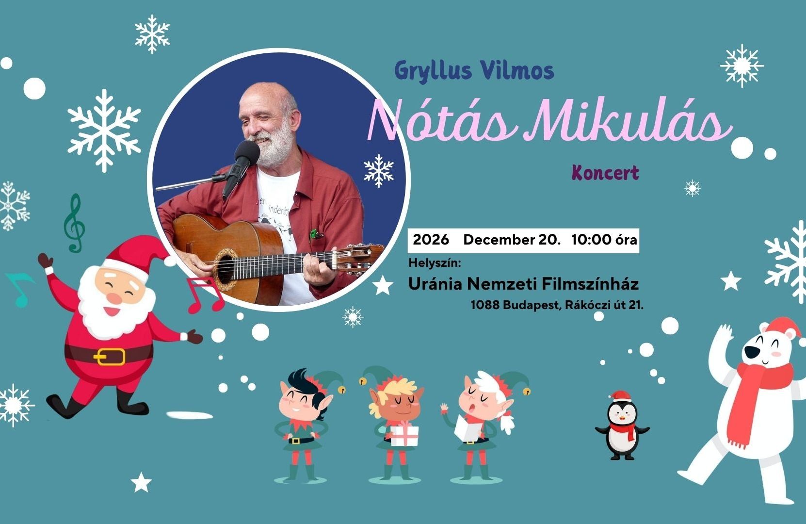 Gryllus Vilmos-Nótás Mikulás