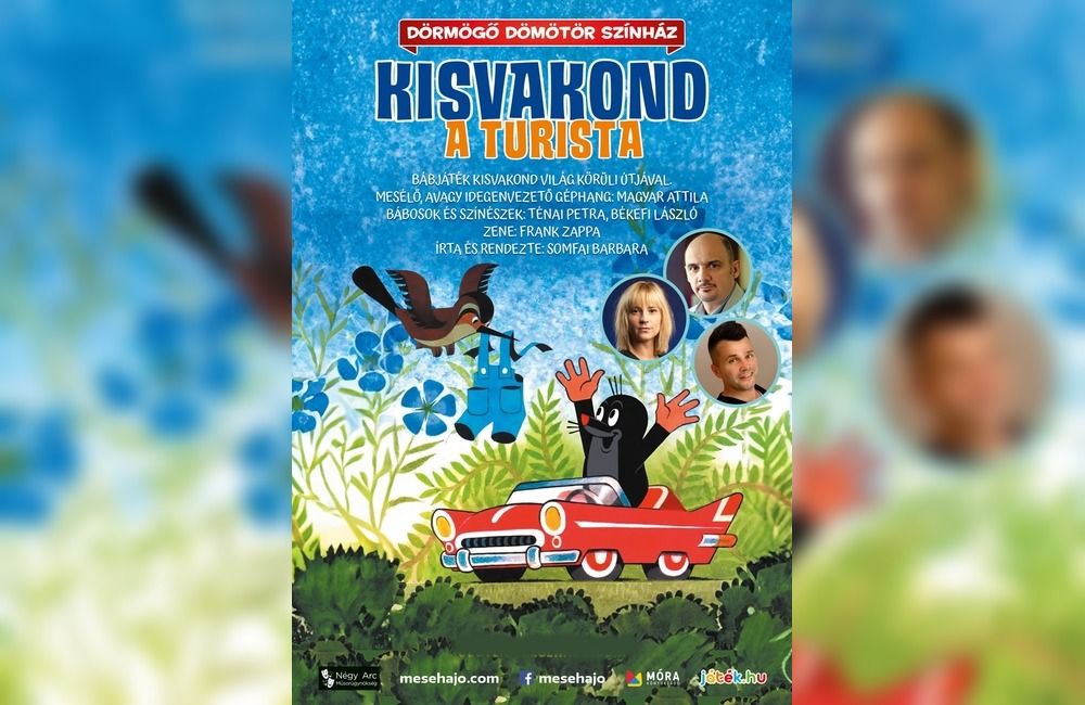 Kisvakond a turista - BUDAPEST - ESERNYŐS - SZINDBÁD TEREM