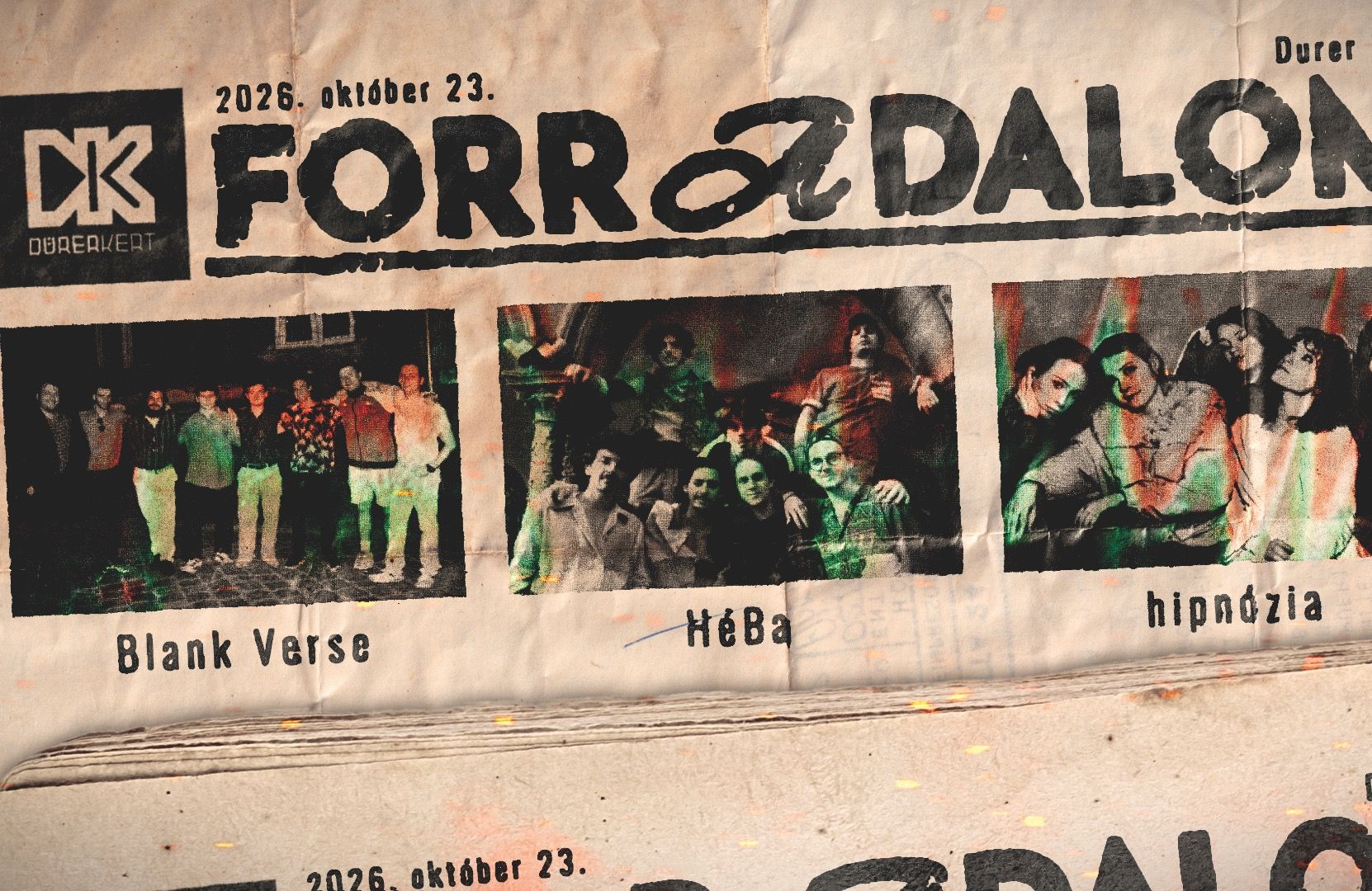 FORR A DALOM BLANK VERSE x HÉBA x HIPNÓZIA