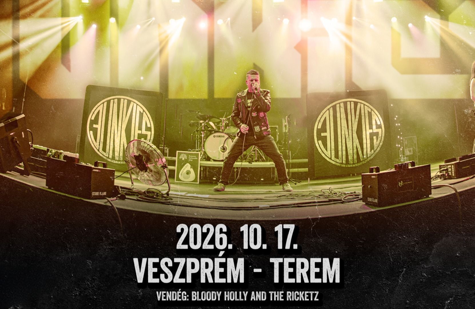 JUNKIES, vendég: Bloody Holly and the Ricketz x TEREM, Veszprém