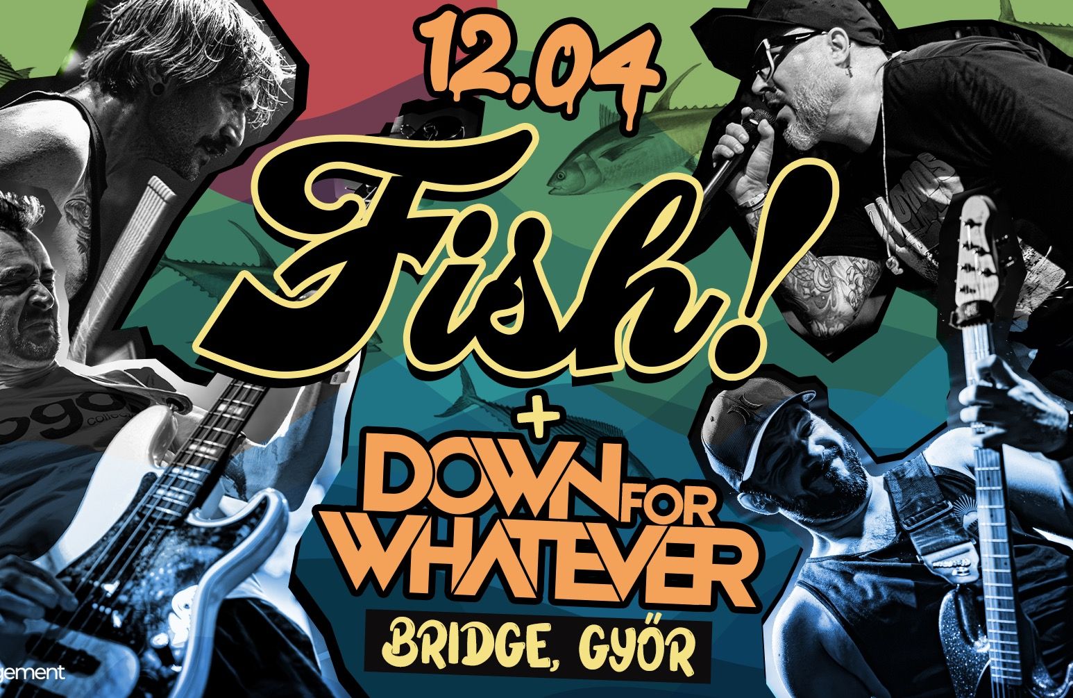 12.04. // FISH! - Összjubileumi klubturné + DFW // Bridge, Győr