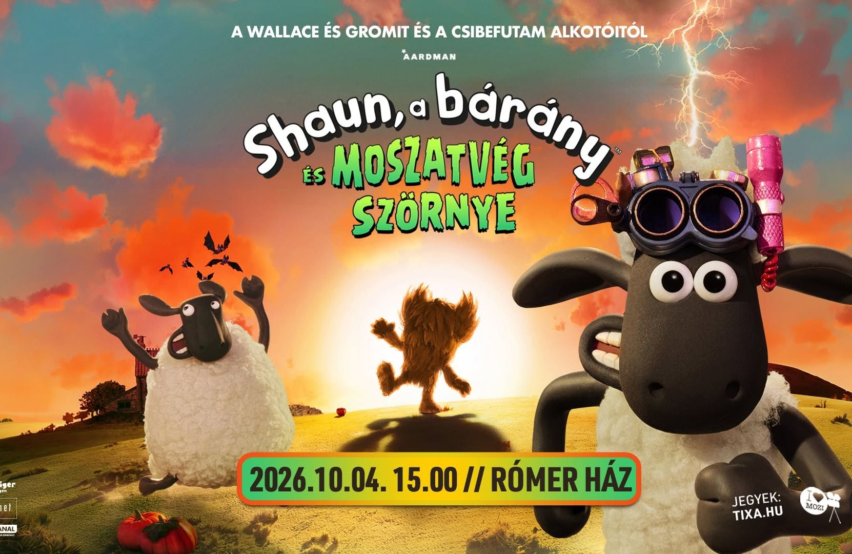 Shaun, a bárány és Moszatvég szörnye // Rómer Ház