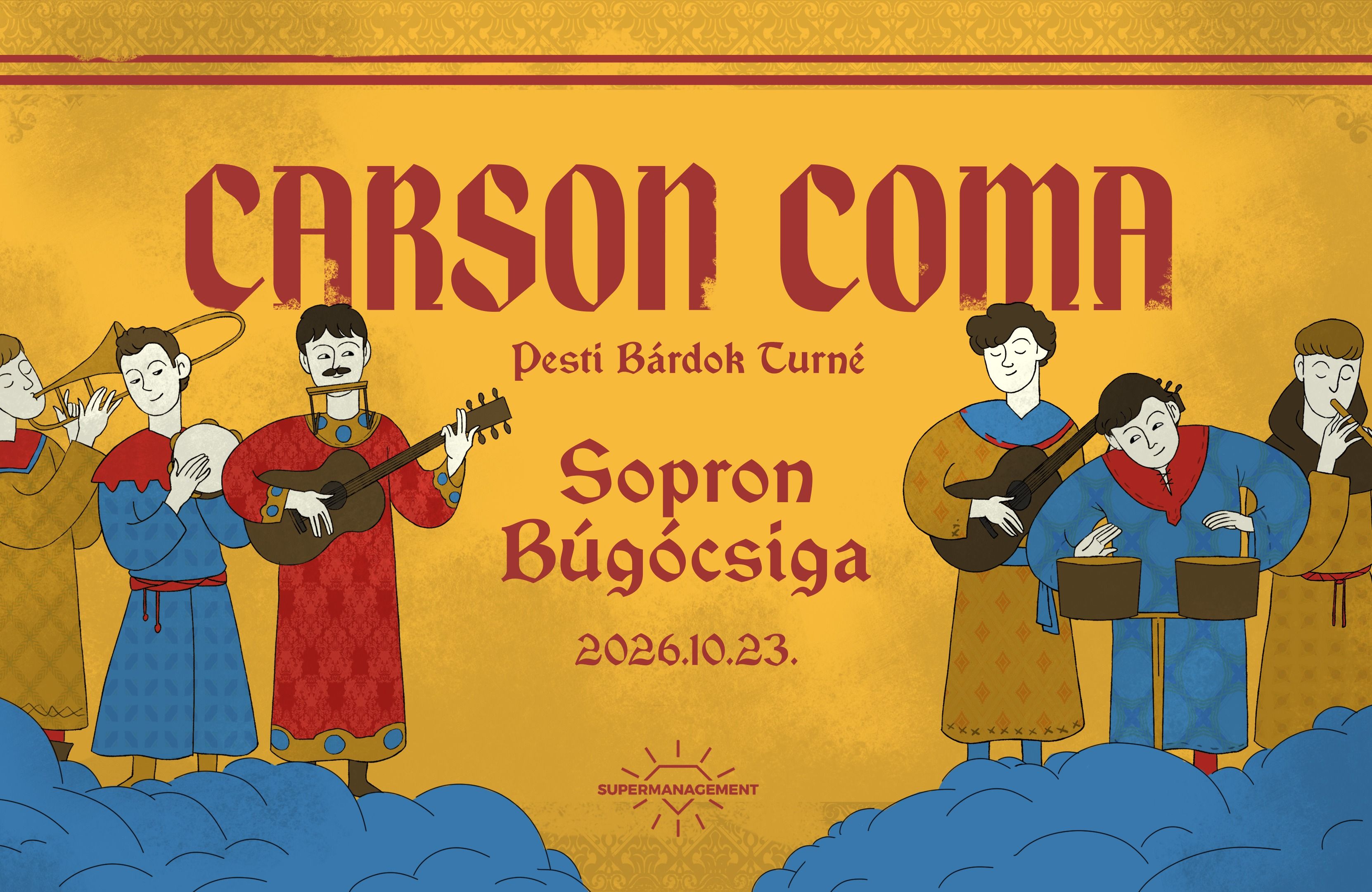 Carson Coma Pesti Bárdok Turné // Sopron, Búgócsiga