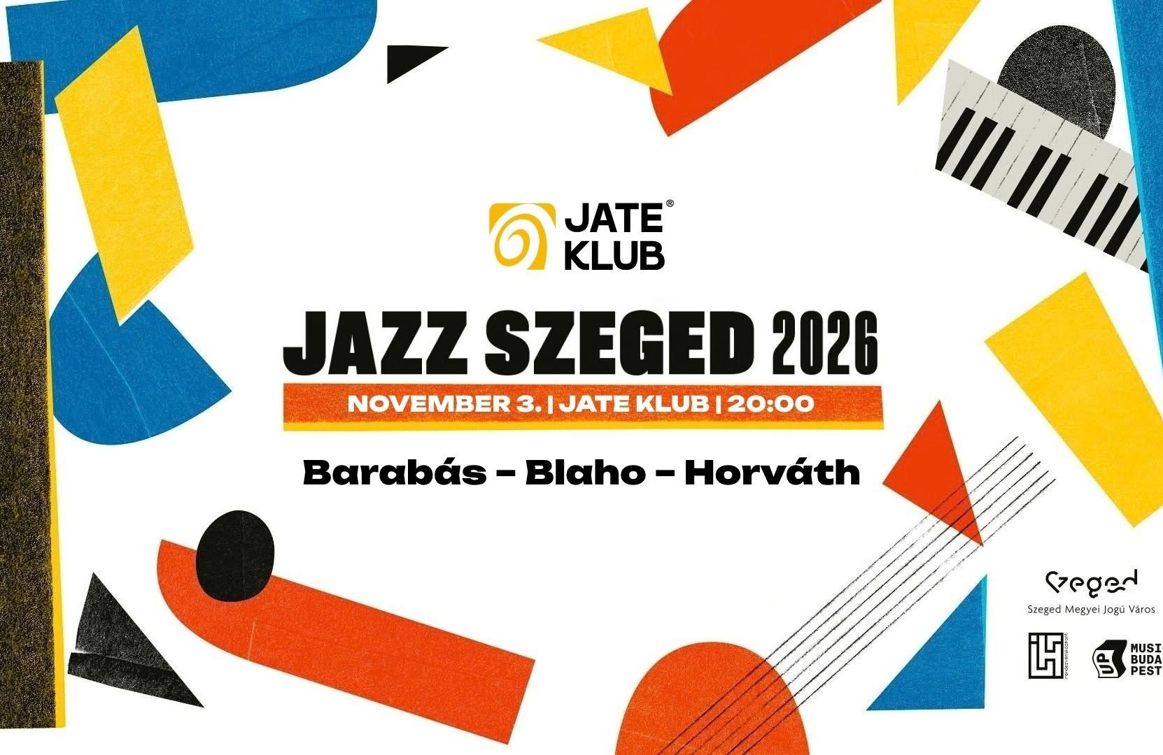 JAZZ SZEGED @ JATE KLUB /// Barabás Blaho Horváth