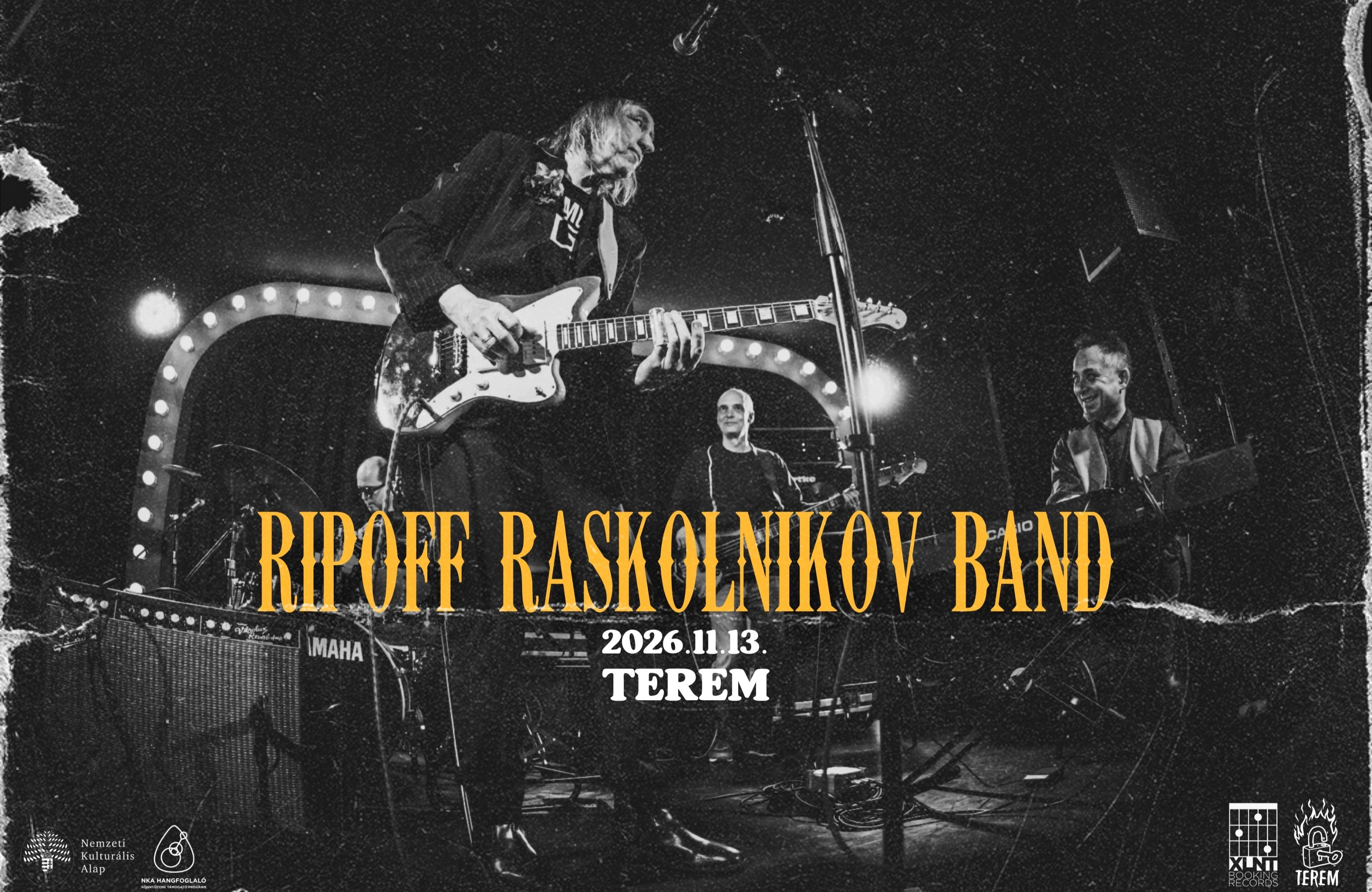 Ripoff Raskolnikov Band x TEREM, Veszprém